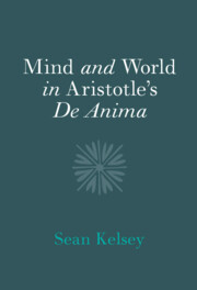 Couverture de l’ouvrage Mind and World in Aristotle's De Anima