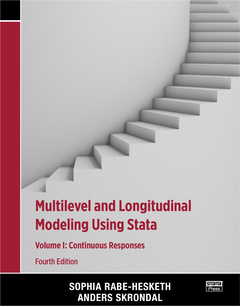 Cover of the book Multilevel and Longitudinal Modeling Using Stata, Volume I