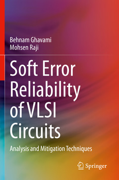 Couverture de l’ouvrage Soft Error Reliability of VLSI Circuits