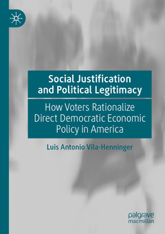 Couverture de l’ouvrage Social Justification and Political Legitimacy