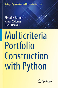 Couverture de l’ouvrage Multicriteria Portfolio Construction with Python