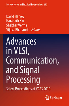 Couverture de l’ouvrage Advances in VLSI, Communication, and Signal Processing