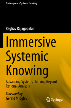 Cover of the book Immersive Systemic Knowing