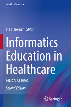 Couverture de l’ouvrage Informatics Education in Healthcare
