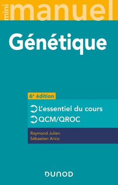 Cover of the book Mini Manuel de Génétique - 6e éd.