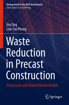 Couverture de l’ouvrage Waste Reduction in Precast Construction