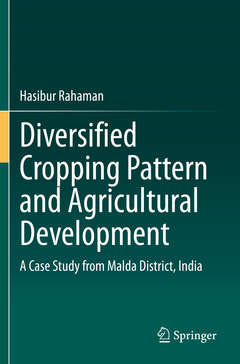 Couverture de l’ouvrage Diversified Cropping Pattern and Agricultural Development