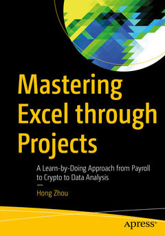 Couverture de l’ouvrage Mastering Excel Through Projects