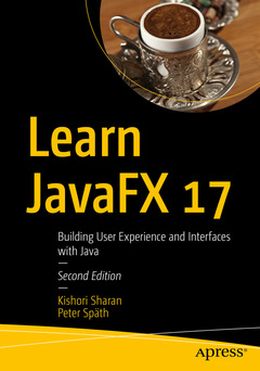 Couverture de l’ouvrage Learn JavaFX 17