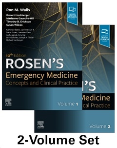 Couverture de l’ouvrage Rosen's Emergency Medicine: Concepts and Clinical Practice