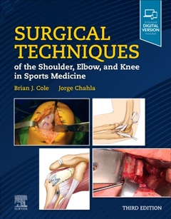 Couverture de l’ouvrage Surgical Techniques of the Shoulder, Elbow, and Knee in Sports Medicine