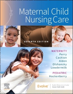 Couverture de l’ouvrage Maternal Child Nursing Care