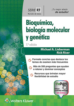 Couverture de l’ouvrage Serie RT. Bioquímica, biología molecular y genética