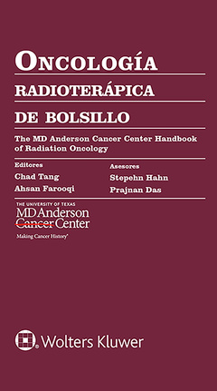 Couverture de l’ouvrage Oncología radioterápica de bolsillo