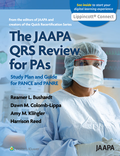 Couverture de l’ouvrage The JAAPA QRS Review for PAs