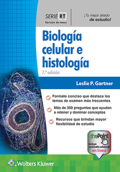 Couverture de l’ouvrage Serie RT. Biología celular e histología