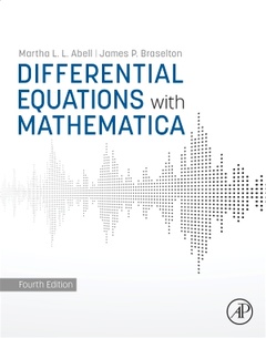 Couverture de l’ouvrage Differential Equations with Mathematica