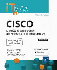 Couverture de l’ouvrage CISCO - Cours et Exercices corrigés - Maîtrisez la configuration des routeurs (2e édition)