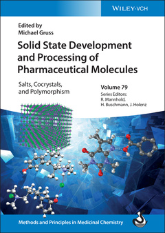 Couverture de l’ouvrage Solid State Development and Processing of Pharmaceutical Molecules
