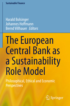 Couverture de l’ouvrage The European Central Bank as a Sustainability Role Model
