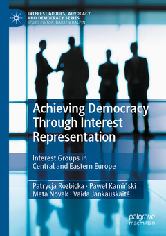 Cover of the book Achieving Democracy Through Interest Representation