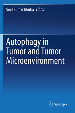 Cover of the book Autophagy in tumor and tumor microenvironment
