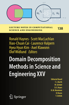 Couverture de l’ouvrage Domain Decomposition Methods in Science and Engineering XXV