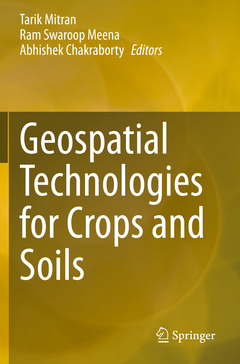Couverture de l’ouvrage Geospatial Technologies for Crops and Soils