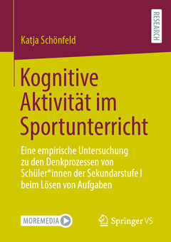 Couverture de l’ouvrage Kognitive Aktivität im Sportunterricht