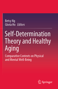Couverture de l’ouvrage Self-Determination Theory and Healthy Aging