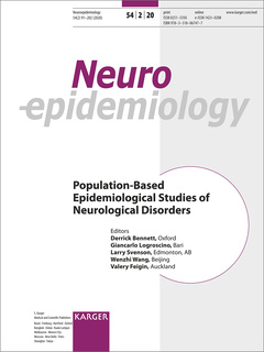 Couverture de l’ouvrage Population-Based Epidemiological Studies of Neurological Disorders