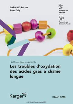 Cover of the book Fast Facts pour les patients: Les troubles d'oxydation des acides gras à chaîne longue