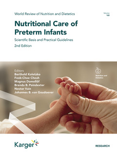 Couverture de l’ouvrage Nutritional Care of Preterm Infants