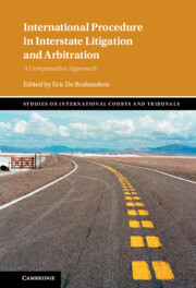 Cover of the book International Procedure in Interstate Litigation and Arbitration