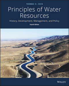 Couverture de l’ouvrage Principles of Water Resources