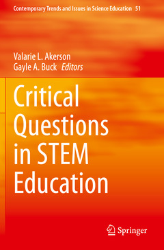 Couverture de l’ouvrage Critical Questions in STEM Education