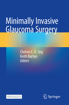 Couverture de l’ouvrage Minimally Invasive Glaucoma Surgery