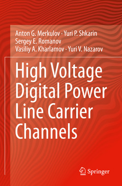 Couverture de l’ouvrage High Voltage Digital Power Line Carrier Channels
