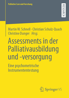 Couverture de l’ouvrage Assessments in der Palliativausbildung und -versorgung