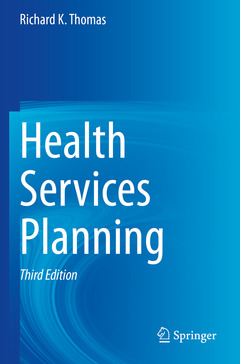 Couverture de l’ouvrage Health Services Planning