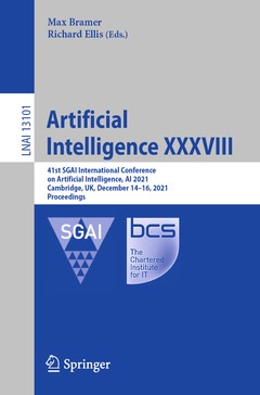 Couverture de l’ouvrage Artificial Intelligence XXXVIII