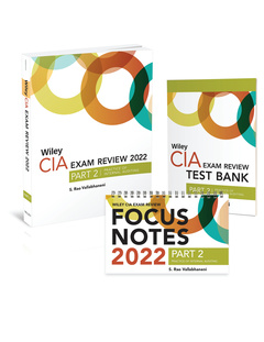Cover of the book Wiley CIA 2022 Part 2: Exam Review + Test Bank + Focus Notes, Practice of Internal Auditing Set