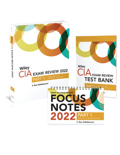 Cover of the book Wiley CIA 2022 Part 1: Exam Review + Test Bank + Focus Notes, Essentials of Internal Auditing Set