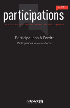 Couverture de l’ouvrage Participations 2021/1 - Participations à l'ordre