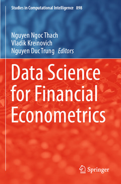 Couverture de l’ouvrage Data Science for Financial Econometrics