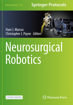 Couverture de l’ouvrage Neurosurgical Robotics