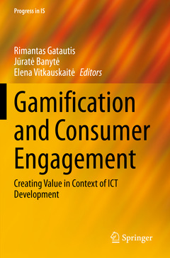 Couverture de l’ouvrage Gamification and Consumer Engagement