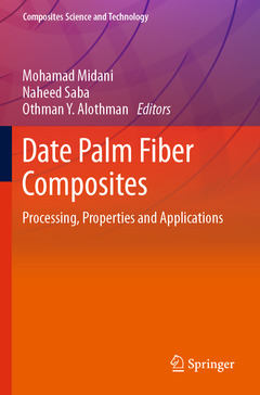 Couverture de l’ouvrage Date Palm Fiber Composites