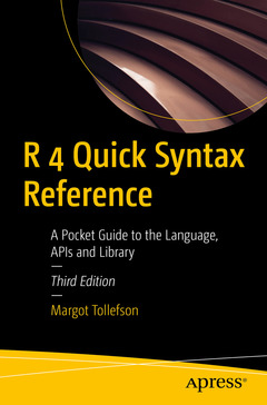 Couverture de l’ouvrage R 4 Quick Syntax Reference