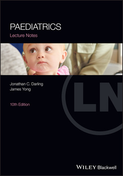 Couverture de l’ouvrage Paediatrics Lecture Notes
